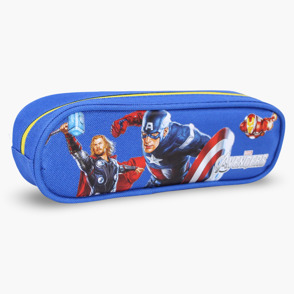 Captain America Pencil Case – Blue