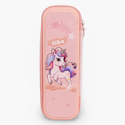 Unicorn Pencil Case - Salmon