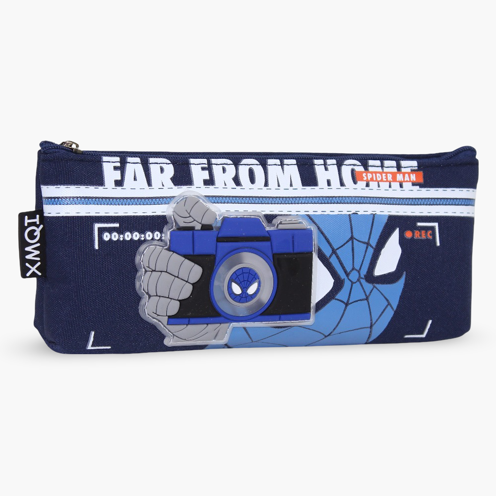 Spiderman Pencil Case – Navy Blue