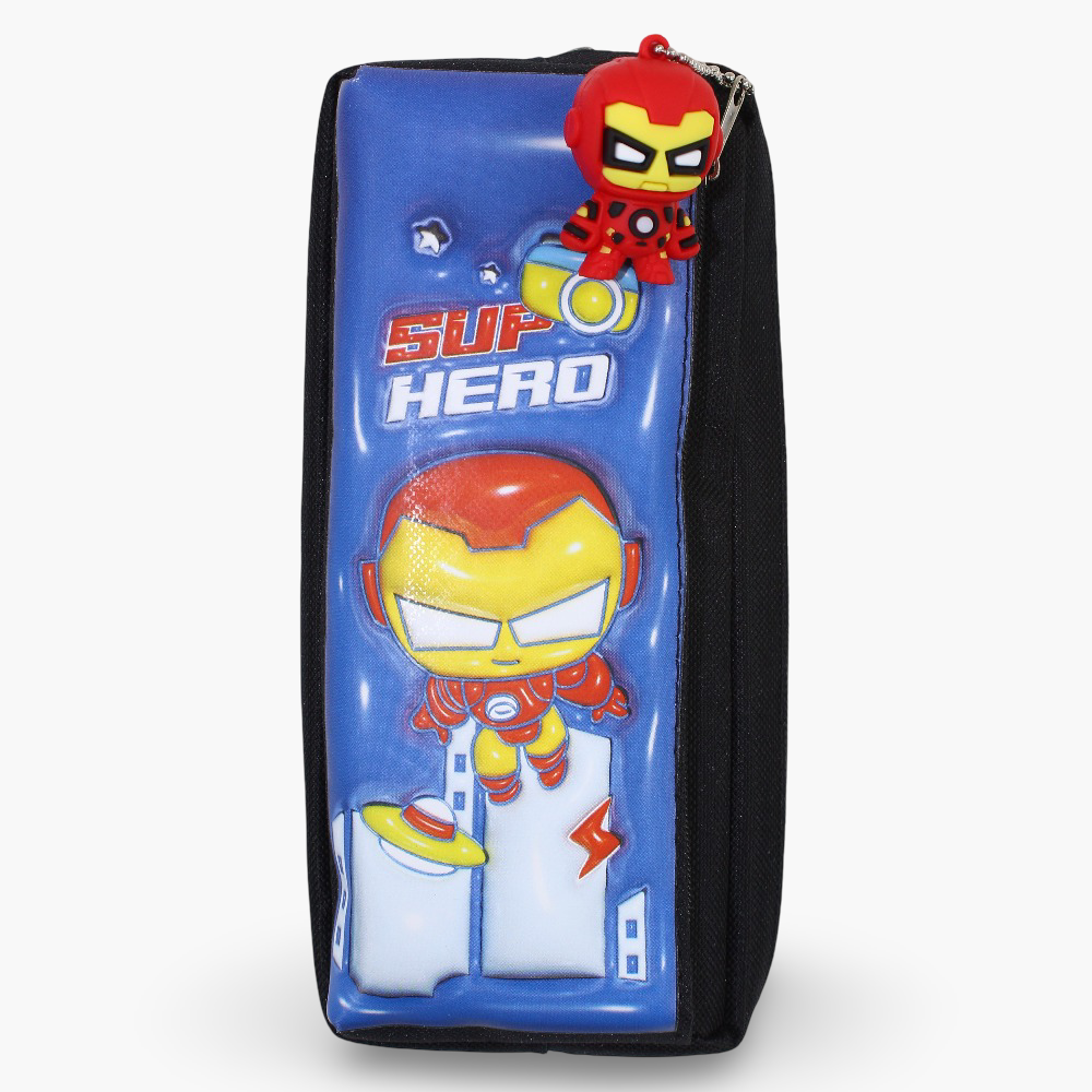 Iron Man Pencil Case - Black