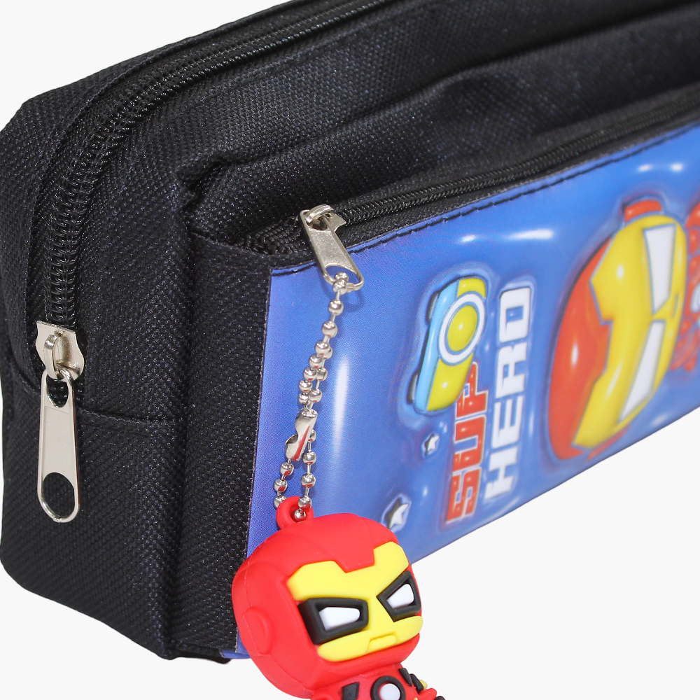 Iron Man Pencil Case - Black