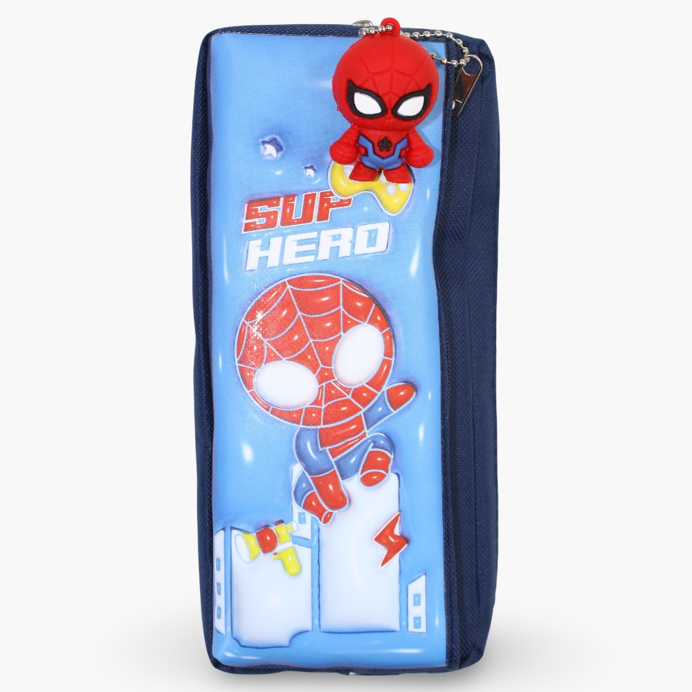 Spiderman Pencil Case – Navy Blue