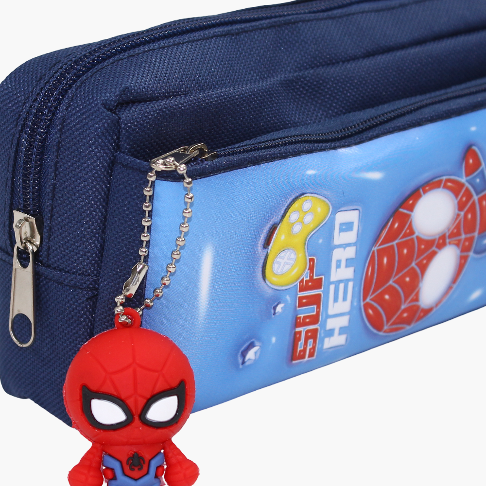 Spiderman Pencil Case – Navy Blue