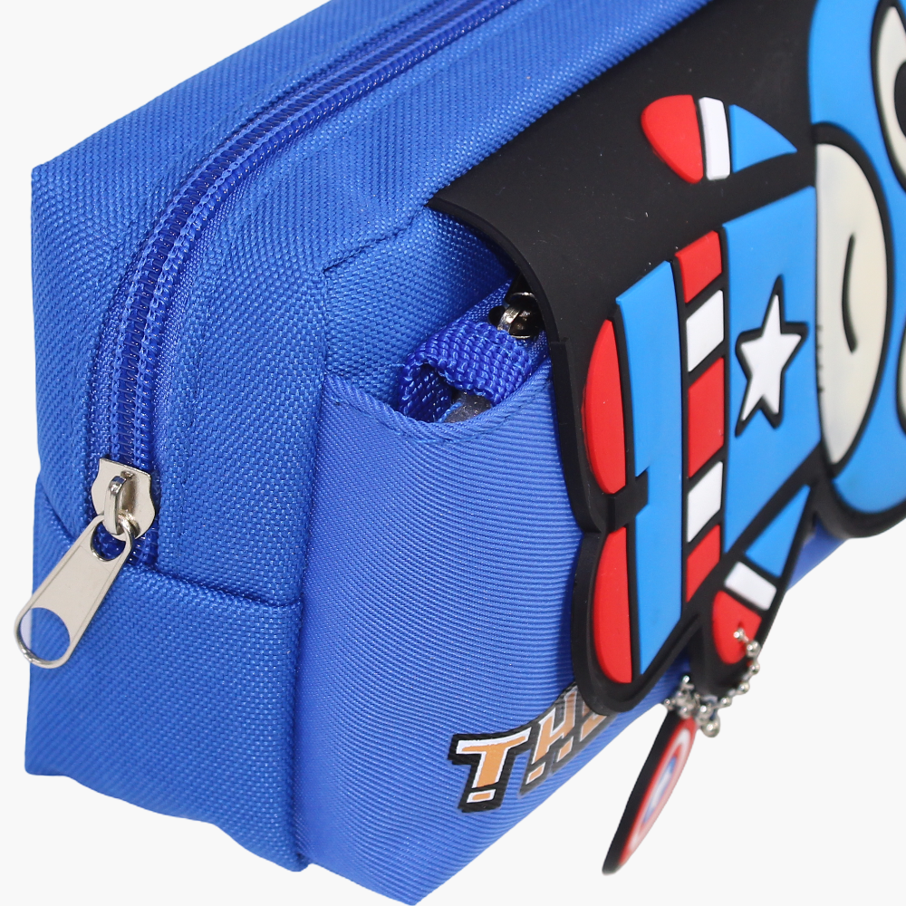 Captain America Pencil Case – Blue