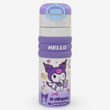 Stainless Steel Water Bottle – Kuromi Design - Purple
