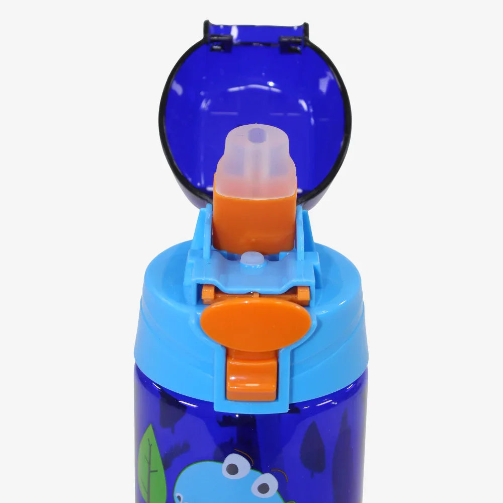 Plastic Water Bottle - Dino Design (450ml)