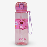 Plastic Water Bottle – Pink (600ml)