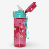 Plastic Water Bottle – Fun Cat Design (600ml)