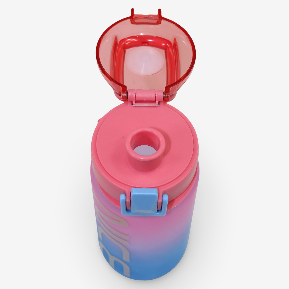Plastic Water Bottle – Red/Blue (550ml)