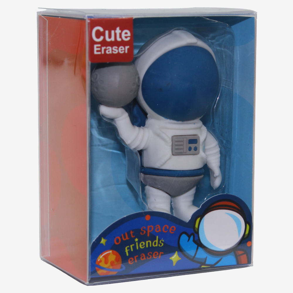Astronaut Shaped Eraser – Blue