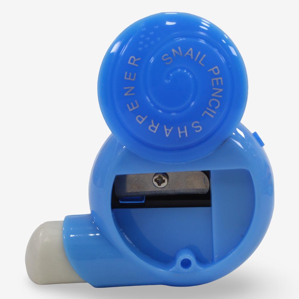 Snail Shaped Pencil Sharpener – Blue