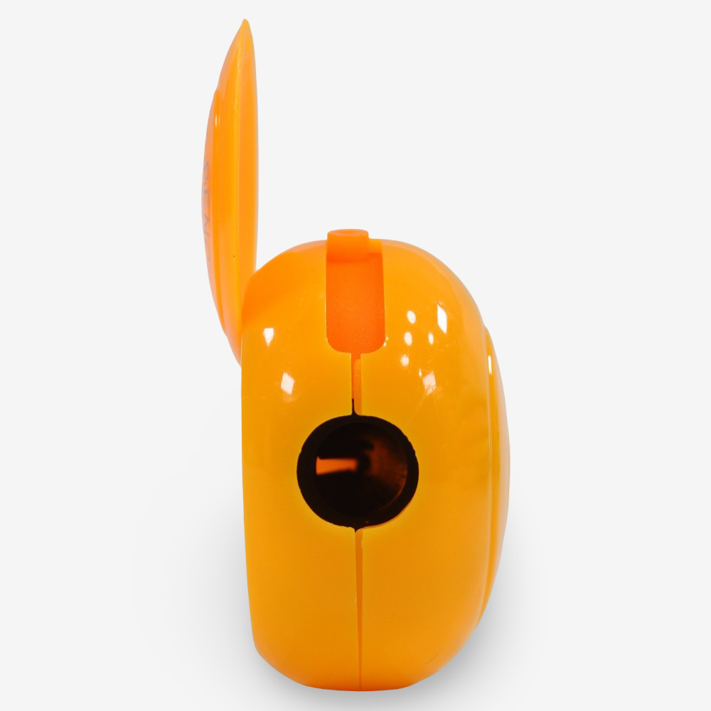 Snail Shaped Pencil Sharpener – Yellow
