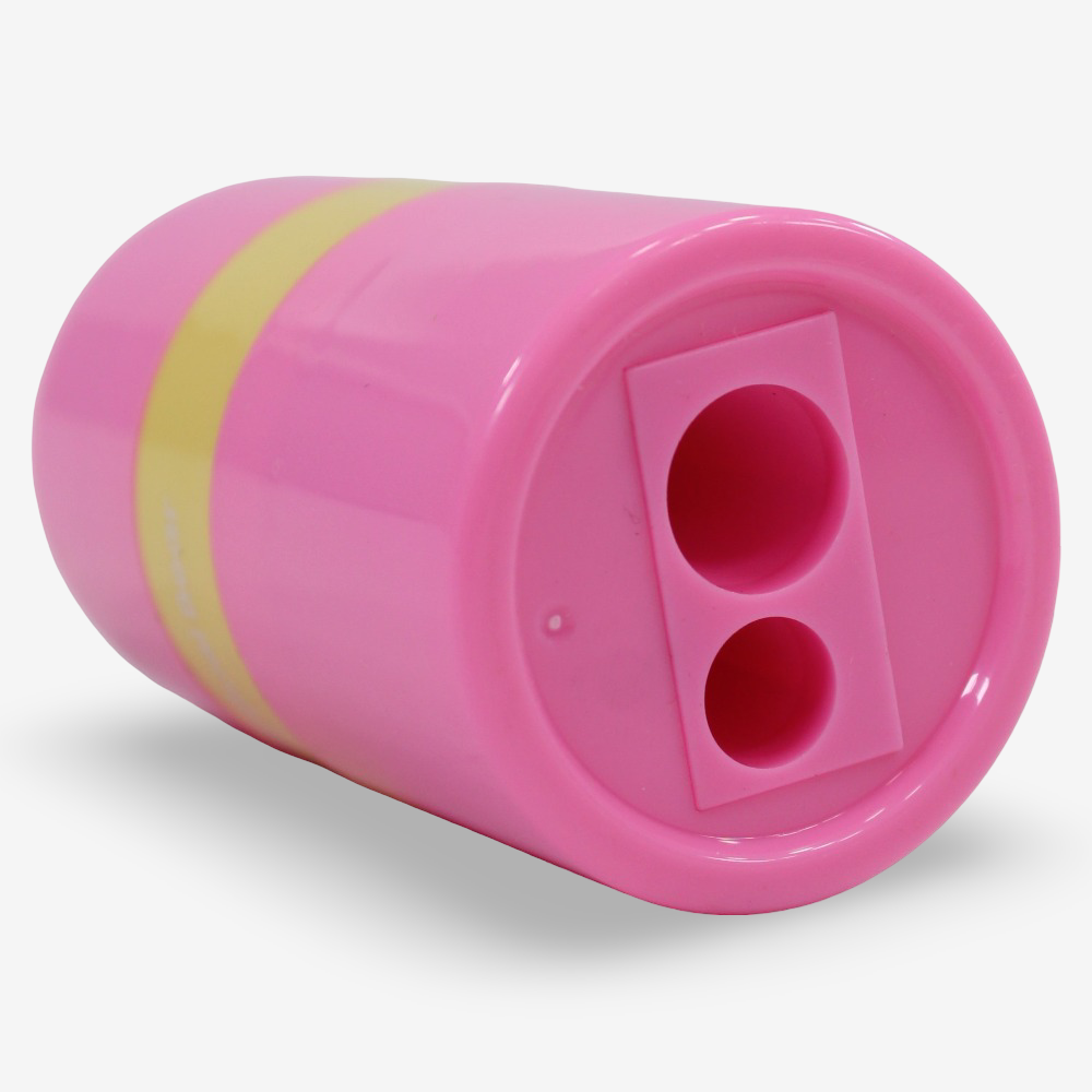 Lipstick Shaped Pencil Sharpener/Eraser – Pink