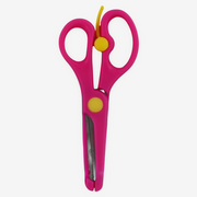 Red Scissors with Metal Blade