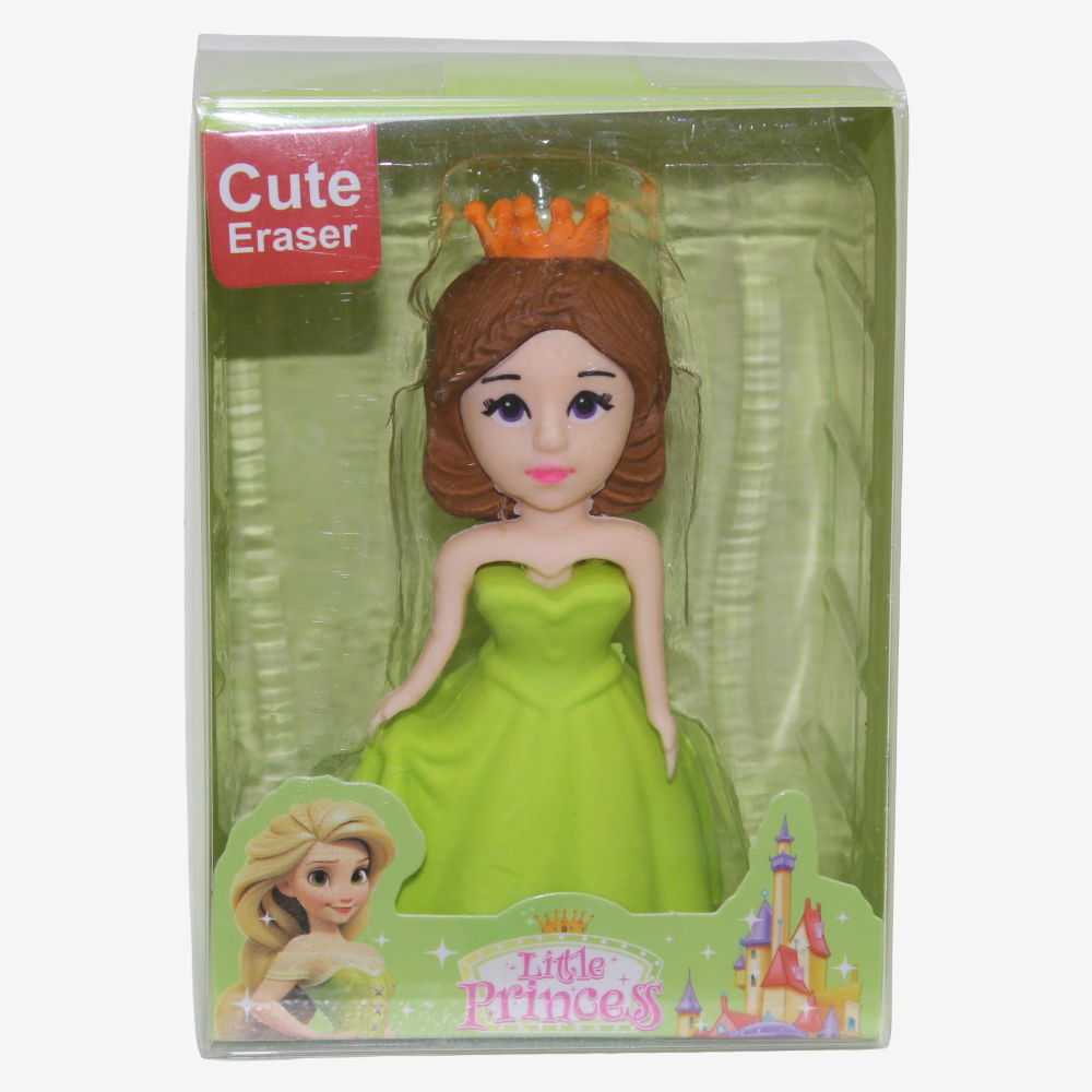 Doll Shaped Eraser – Green