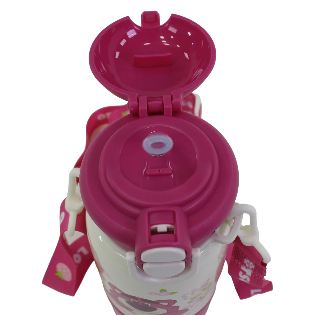 Lotso Strawberry Bear Stainless Steel Water Bottle