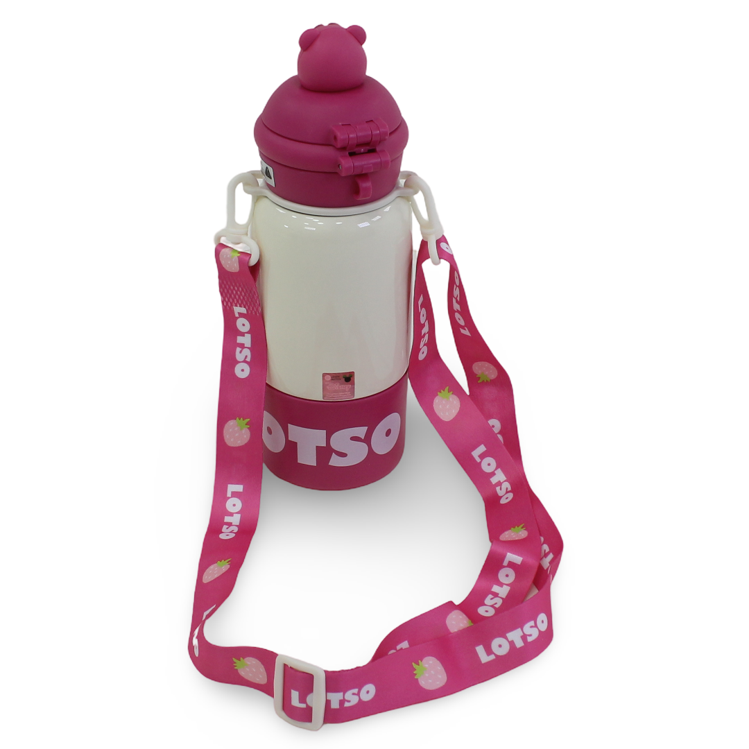 Lotso Strawberry Bear Stainless Steel Water Bottle