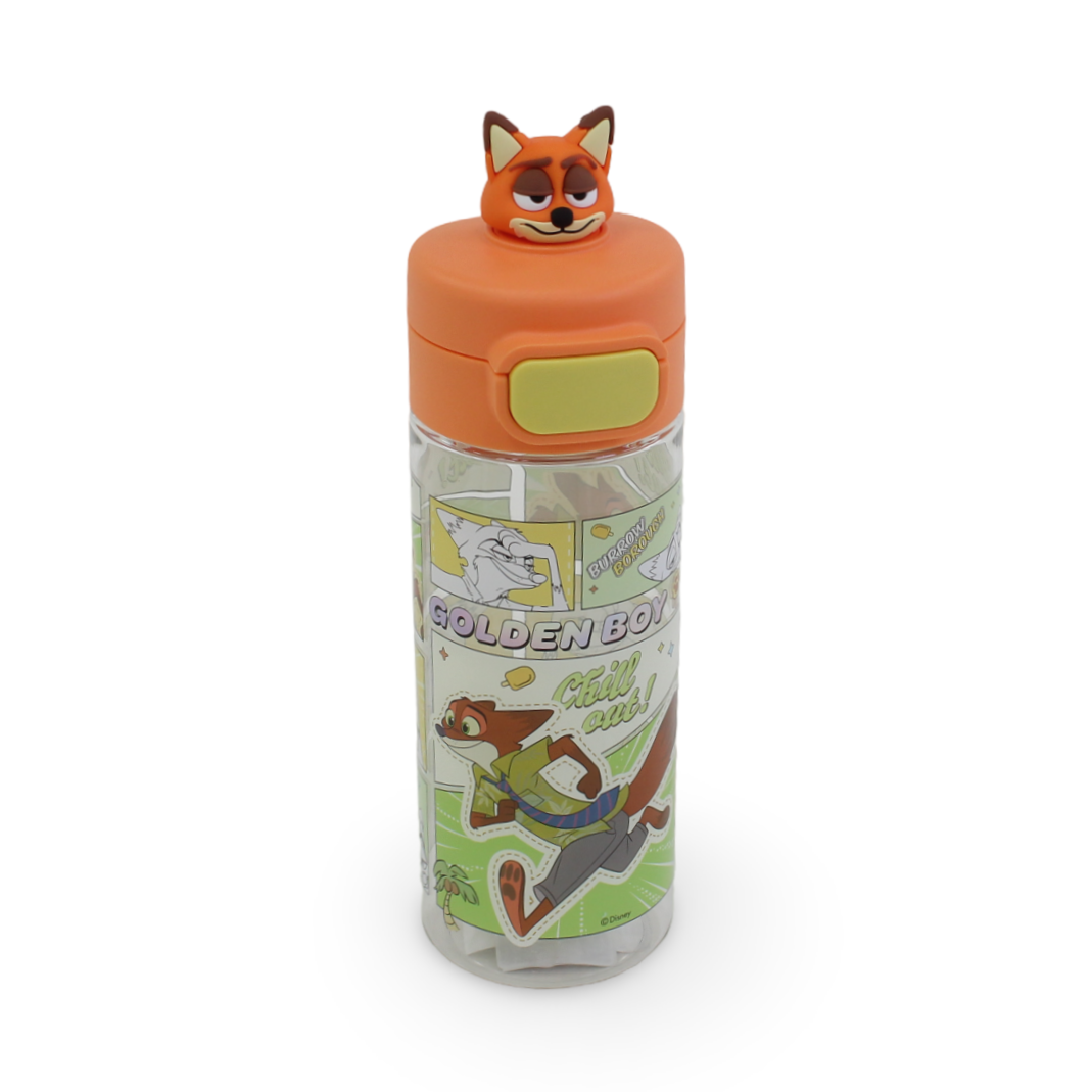Zootopia Plastic Water Bottle – Orange - School - Tokyo