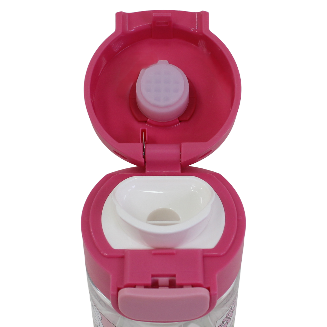 Lotso Strawberry Bear Plastic Water Bottle – Pink