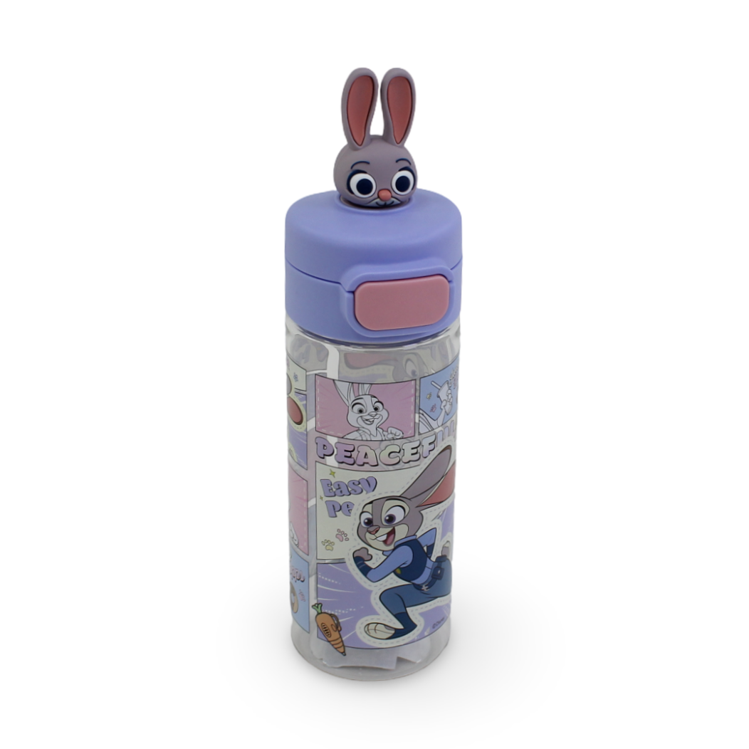 Zootopia Plastic Water Bottle – Purple - School - Tokyo