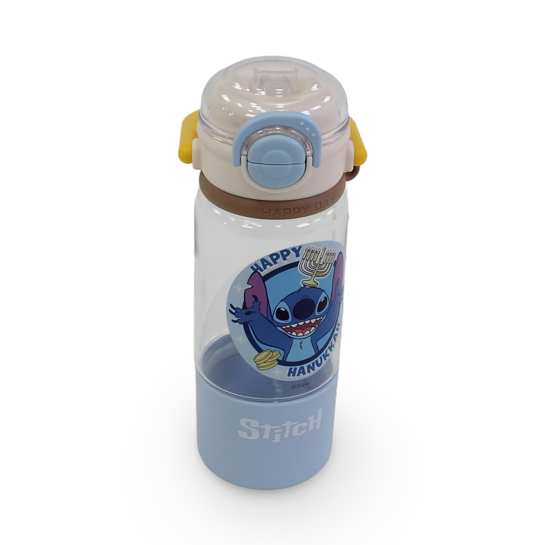 Stitch Plastic Water Bottle