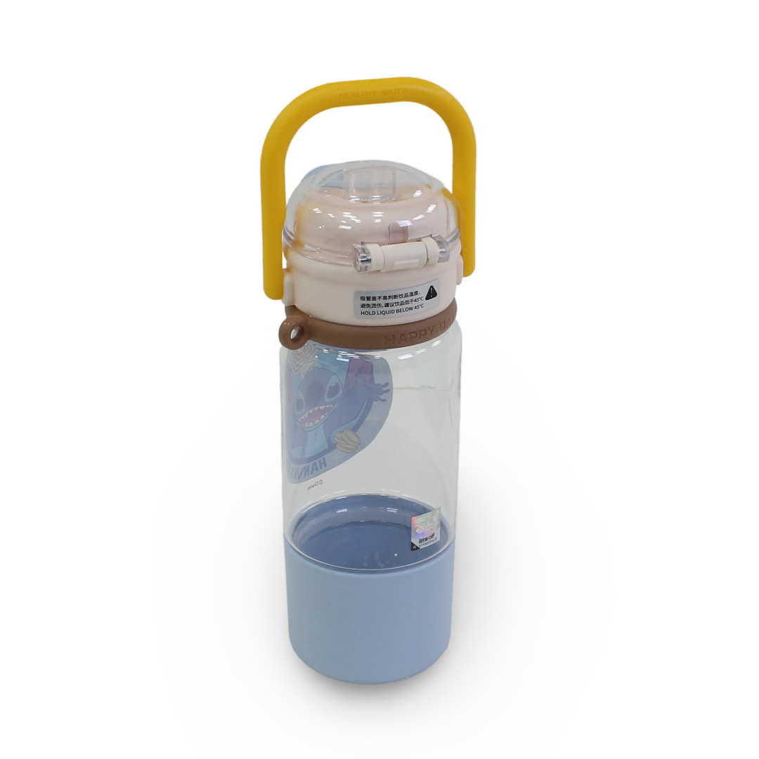 Stitch Plastic Water Bottle