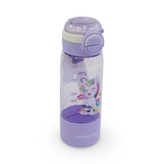 Unicorn Plastic Water Bottle – Purple