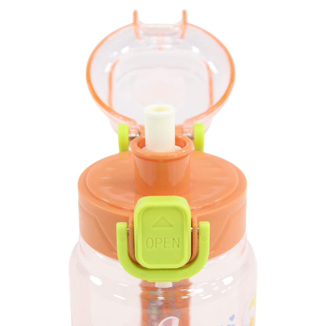 "Yep!" Plastic Water Bottle – Orange