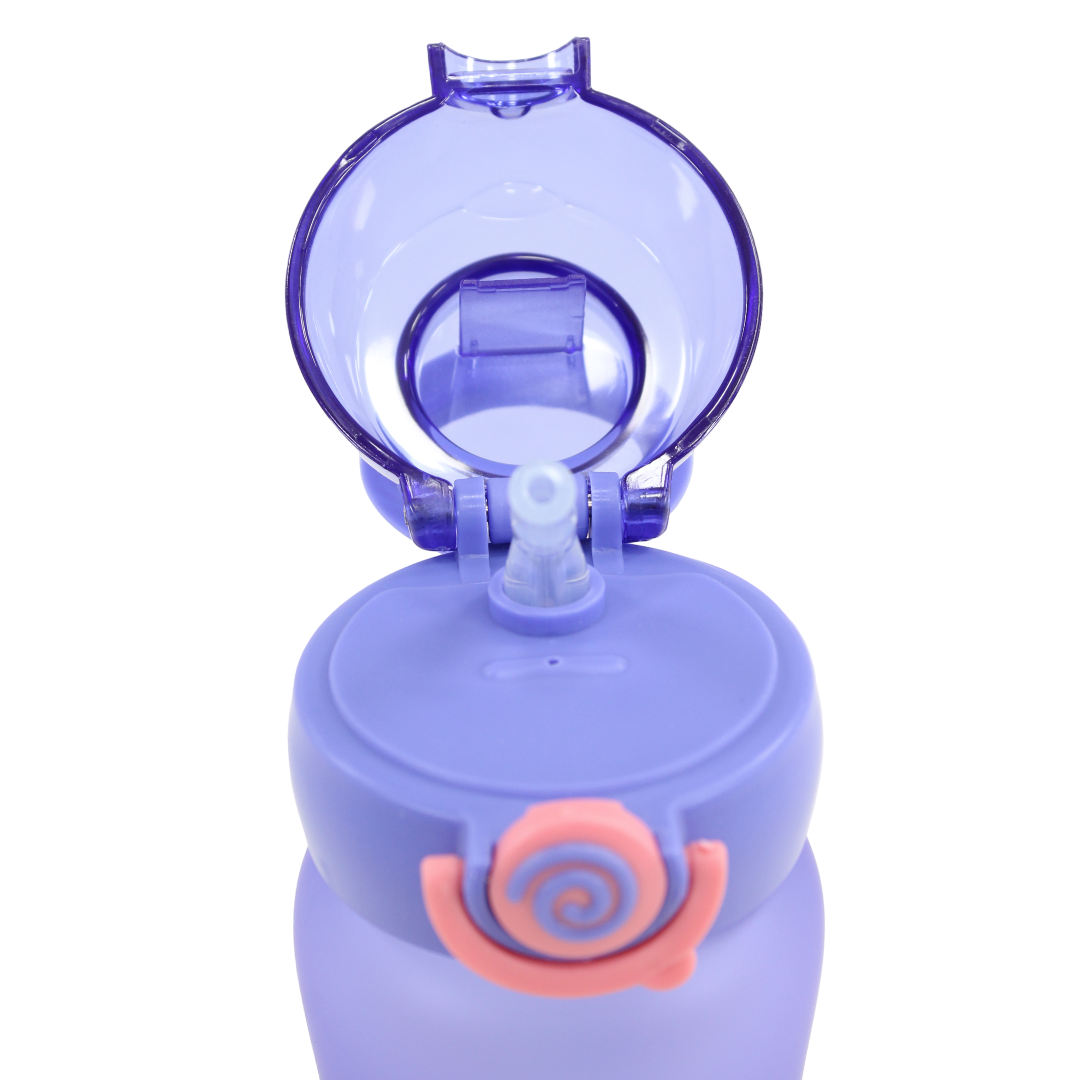 Fish Plastic Water Bottle – Blue (550 ml)