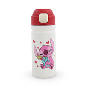 Stitch Stainless Steel Water Bottle – Red