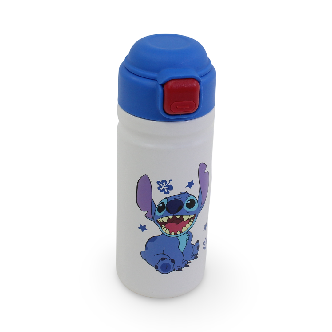 Stitch Stainless Steel Water Bottle – Blue
