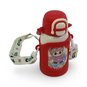 Labubu Stainless Steel Water Bottle – Red