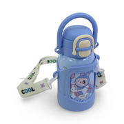 Labubu Stainless Steel Water Bottle – Blue
