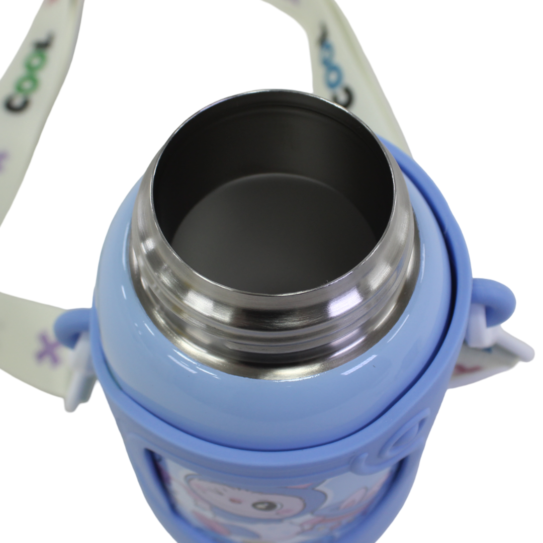 Labubu Stainless Steel Water Bottle – Blue