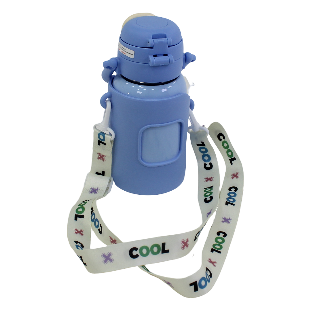 Labubu Stainless Steel Water Bottle – Blue