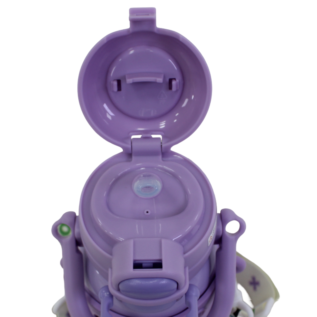 Labubu Stainless Steel Water Bottle – Purple