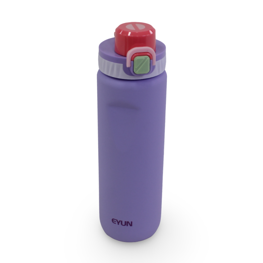 Eyun Plastic Water Bottle – Purple