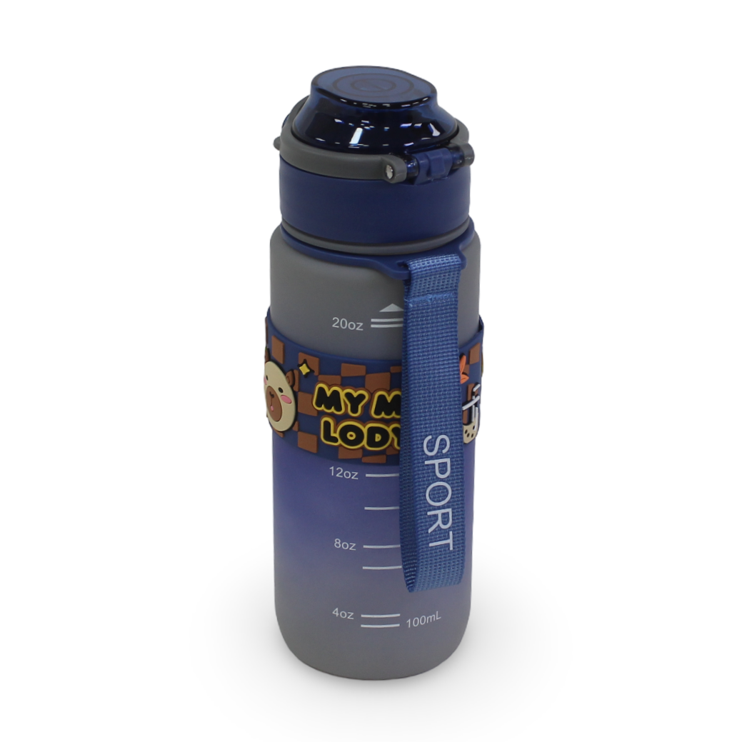 My Melody Plastic Water Bottle – Blue