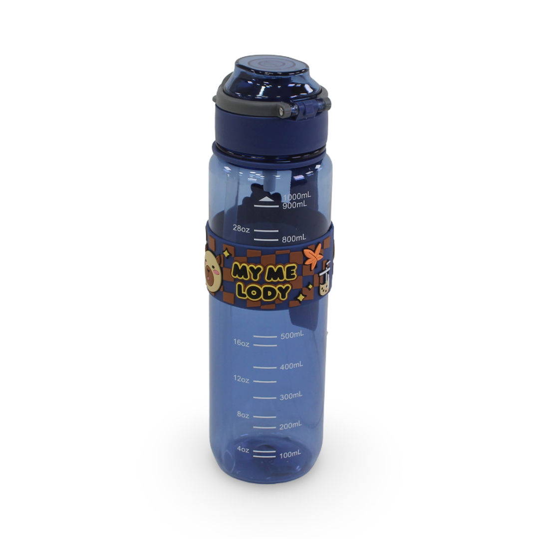 My Melody Plastic Water Bottle – Blue
