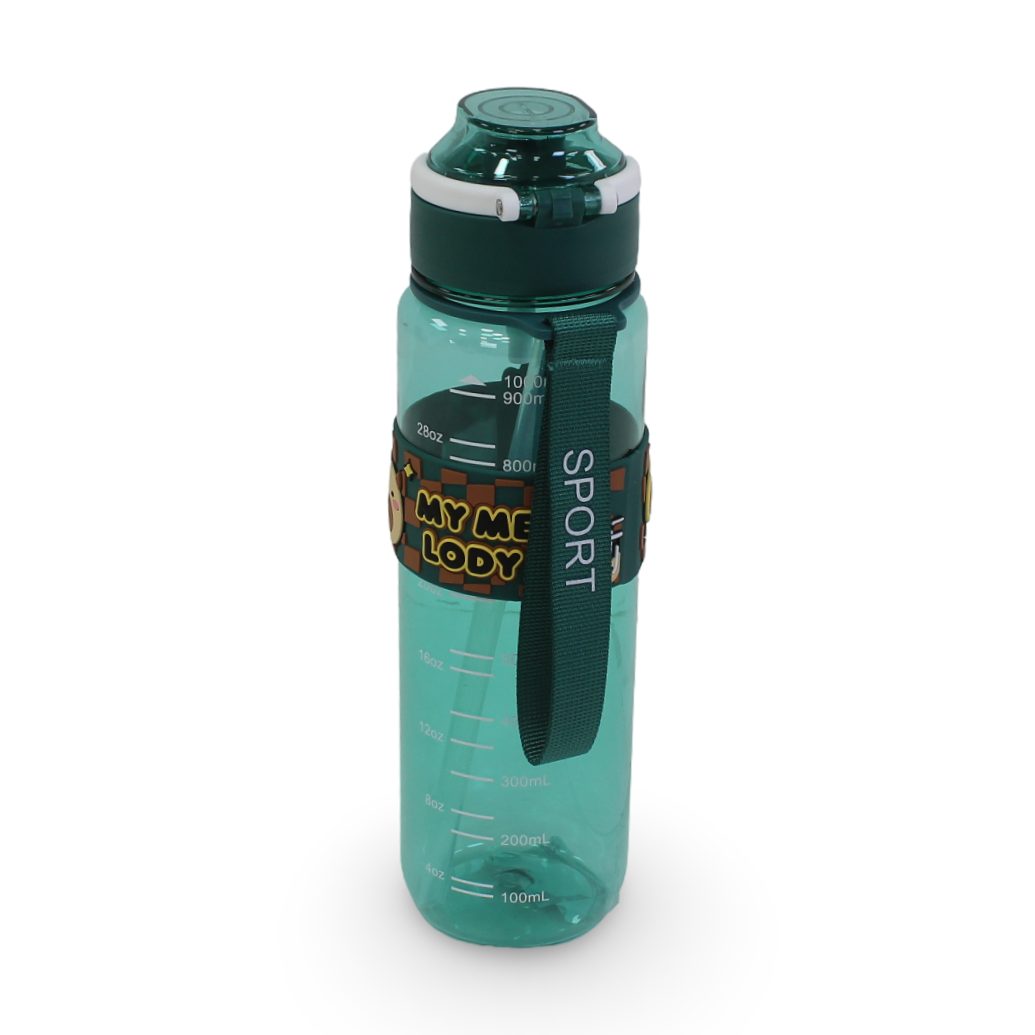 My Melody Plastic Water Bottle – Green