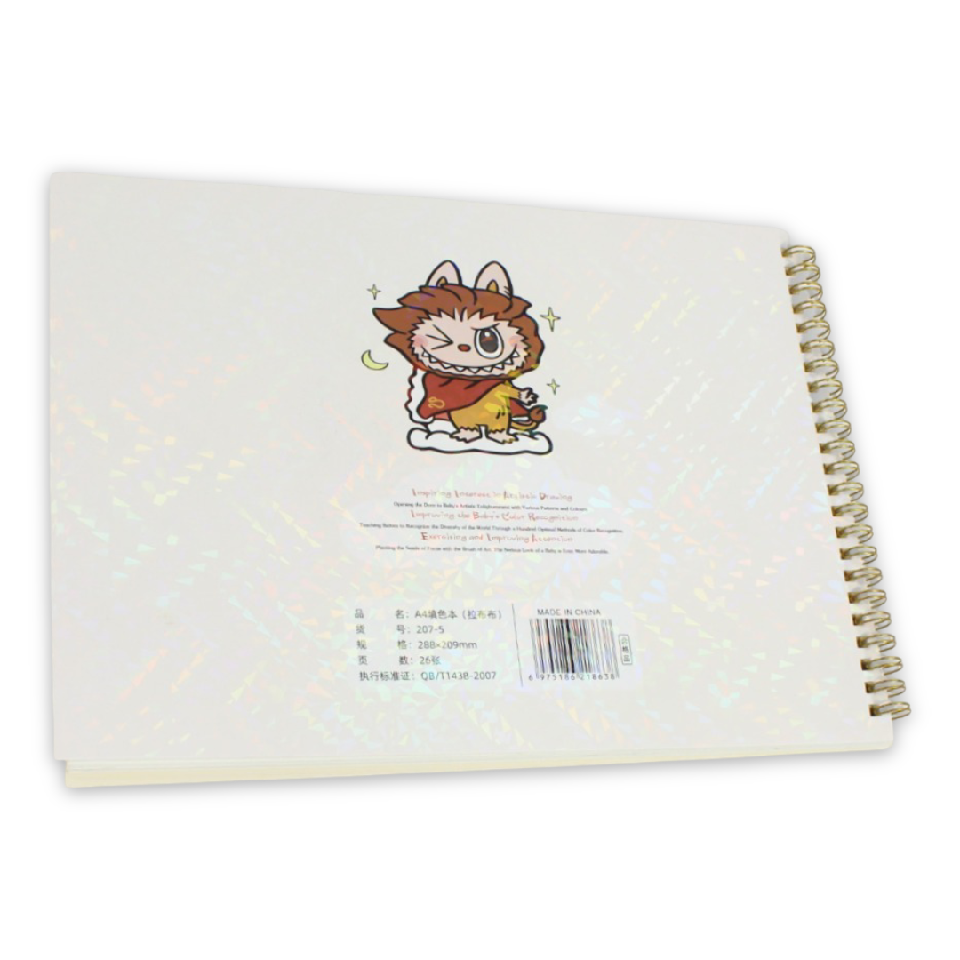 Labubu "Cos Day" Coloring Notebook