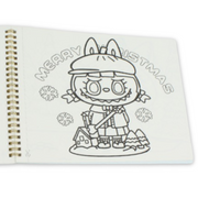 Labubu "Animal Day" Coloring Notebook