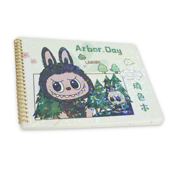Labubu "Arbor Day" Coloring Book