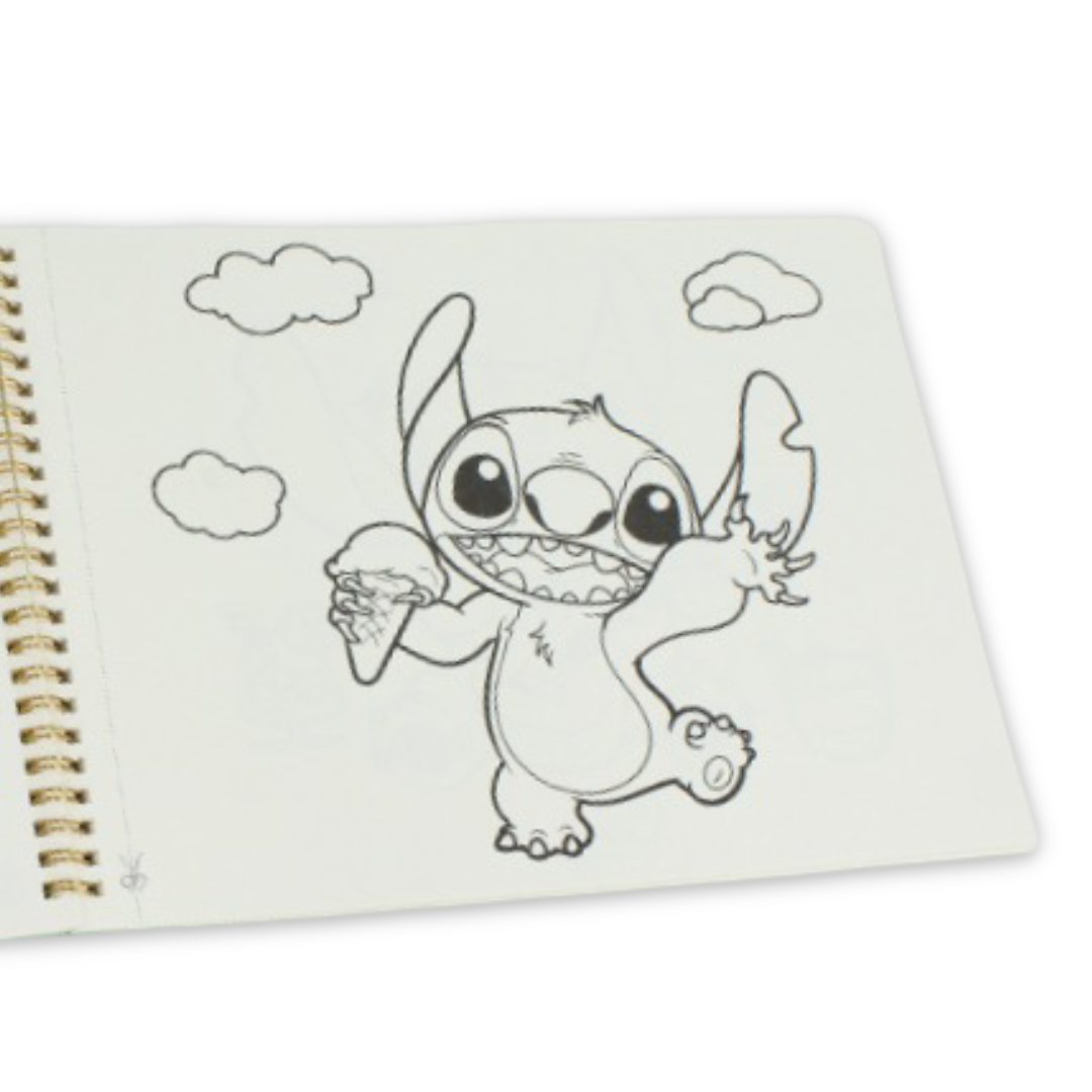 Stitch Coloring Book – Turquoise - School - Tokyo