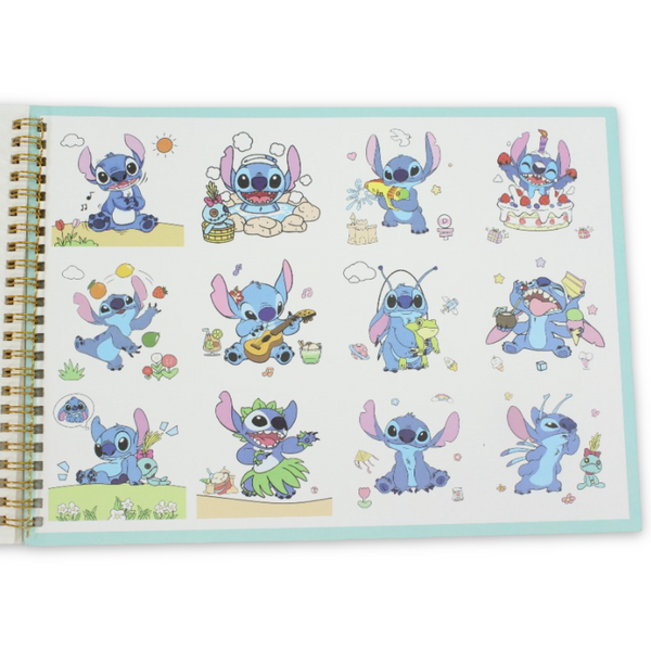 Stitch Coloring Book – Turquoise