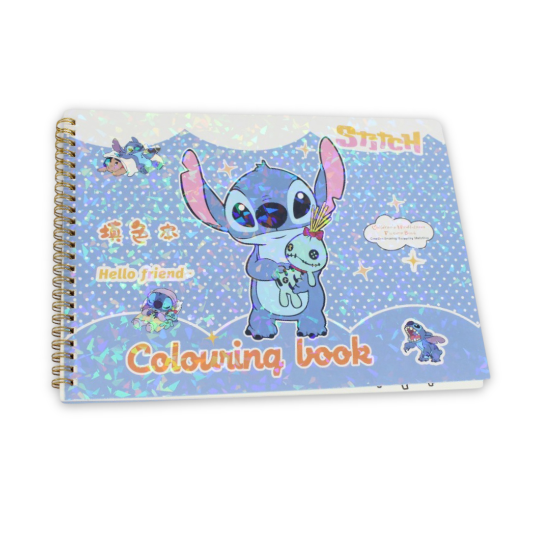 Stitch Coloring Book – Baby Blue