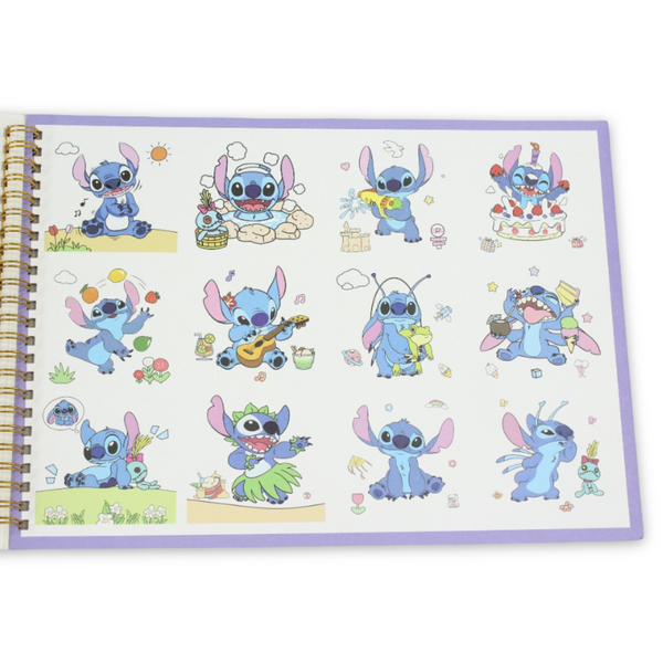 Stitch Coloring Book – Purple