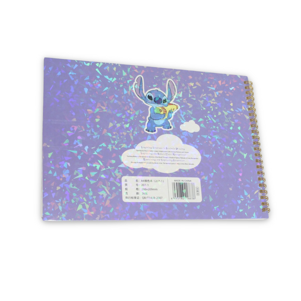 Stitch Coloring Book – Purple