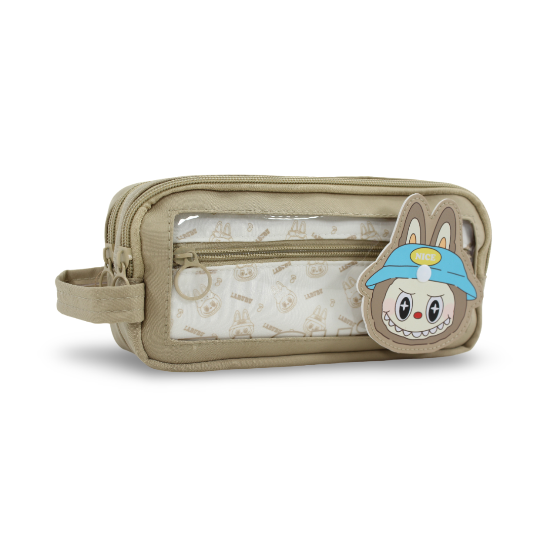Labubu Pencil Case – Beige - School - Tokyo