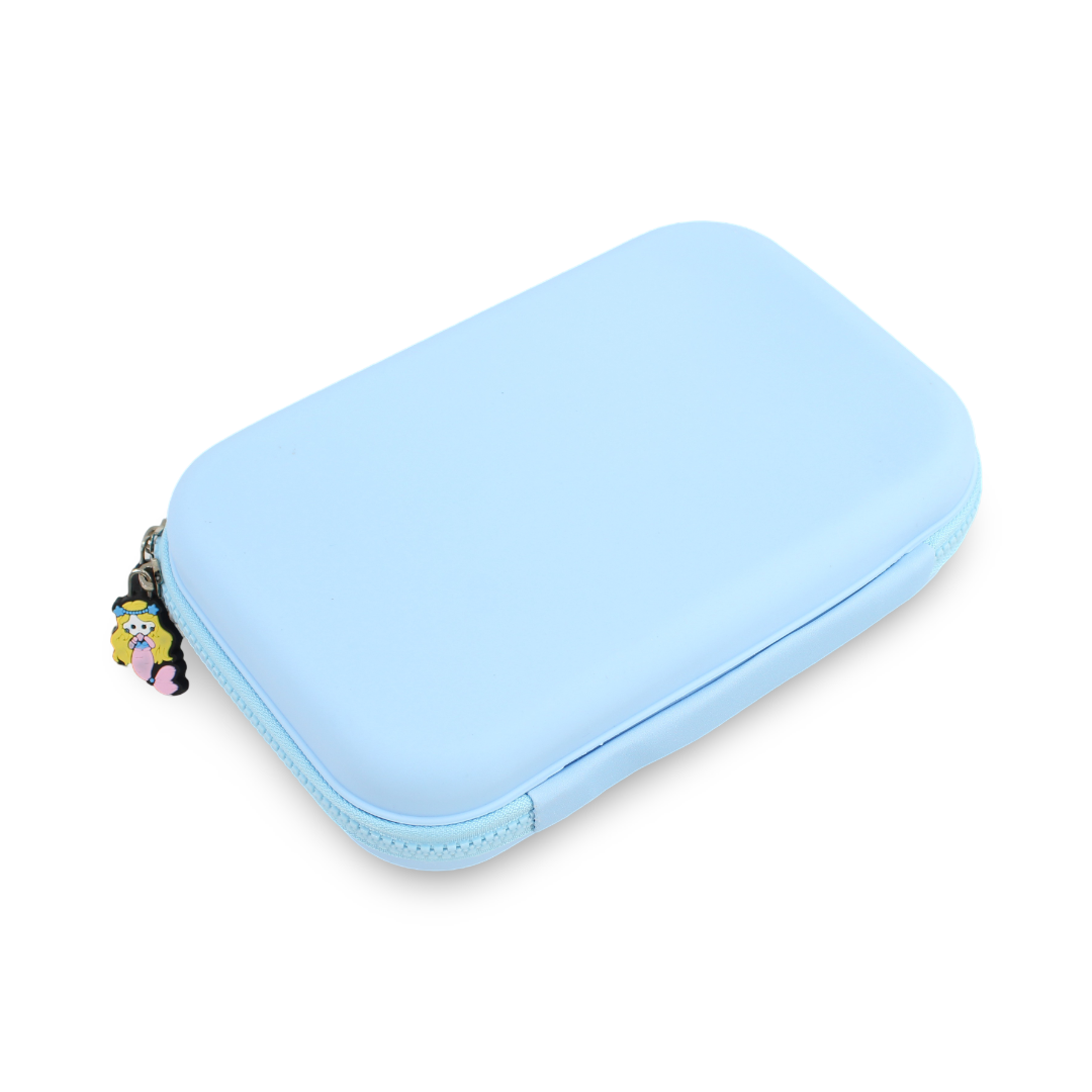 EVA Mermaid 3D Hardcover Pencil Case – Baby Blue